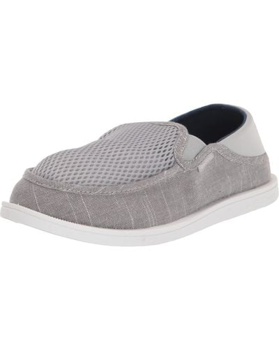 Quiksilver Surf Checker Low Top Casual Shoe Boat - Gray