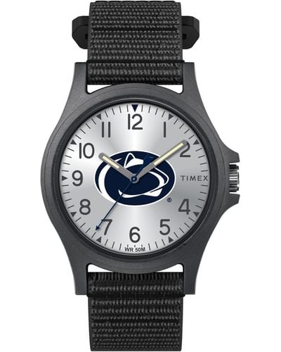 Timex Collegiate Pride 40mm Watch – Penn State Nittany Lions With Black Fastwrap - Multicolor