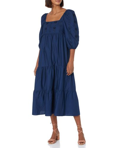 Desigual Dress Sleeveless - Blue