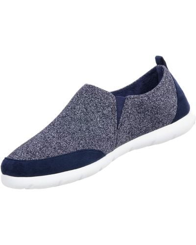 Isotoner Zenz Active Slip-on: Ultra-soft Casual Shoes With Flexible Support & Breathable Mesh - Blue