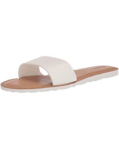 Volcom Simple Slide Sandals - White