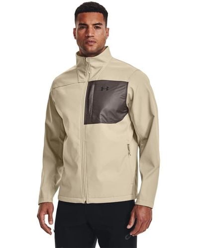 Under Armour Standard Coldgear Infrared Shield 2.0 Soft Shell, - Natural