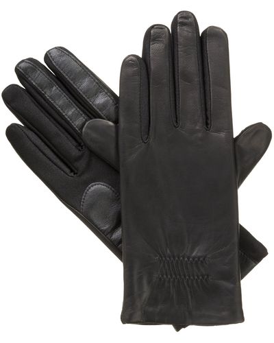 Isotoner Womens Classic Cold Weather Gloves - Black
