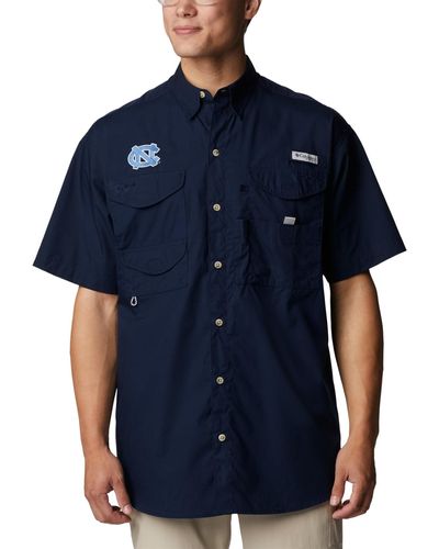 Columbia Collegiate Bonehead Team Short Sleeve Shirt - Blue