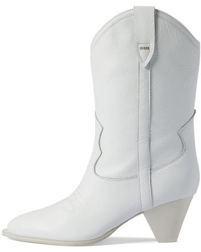Guess Odilia Ankle Boot - White