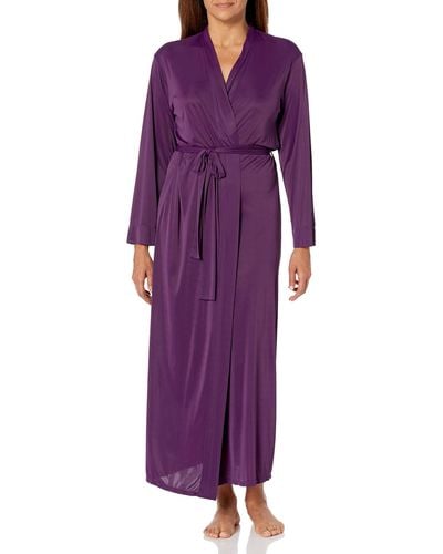 Natori Aphrodite Robe Length 52" - Purple
