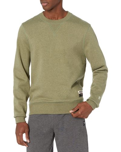 Champion Authentic Originals Sueded Fleece Sweatshirt - Green