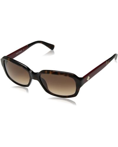 Cole Haan Ch7004 Plastic Rectangular Sunglasses - Multicolor