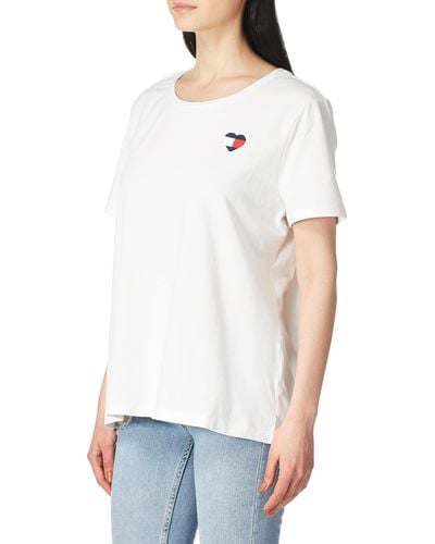 Tommy Hilfiger Short Sleeve Graphic T-shirt - White