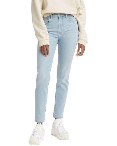 Levi's Premium 721 High Rise Skinny Jeans - Blue