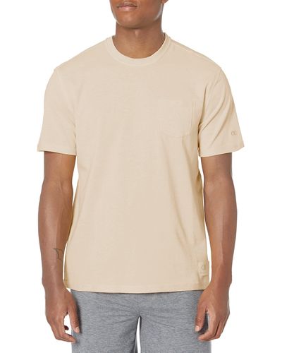 Champion Mens Natural State Reverse Short Sleeve Tee
