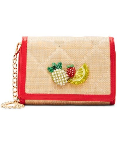 Betsey Johnson Fresh N Fruity Wallet On A Chain - Pink
