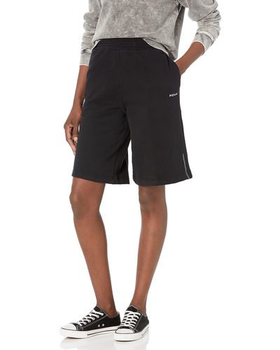 French Connection Fcuk Jogger Long Shorts - Black