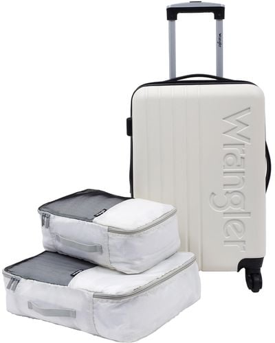 Wrangler Carry-on Luggage Set - Gray
