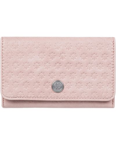 Roxy Crazy Diamond Tri-fold Wallet - Pink