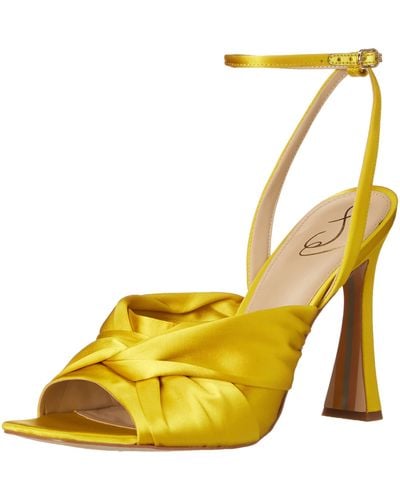 Sam Edelman Womens Lavendar Heeled Sandal - Yellow