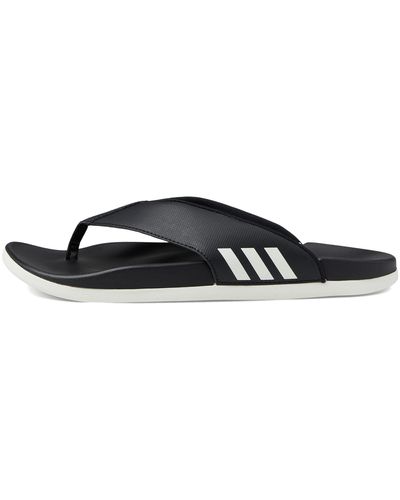 adidas Adilette Comfort Flip-flop Black/white/black 9 B