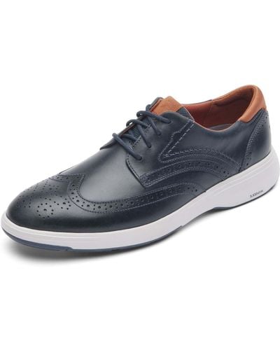 Rockport Noah Wingtip Oxford - Blue