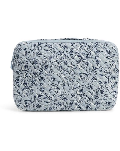 Vera Bradley Cotton Laptop Organizer - Blue