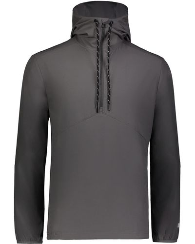 Russell Legend Hooded Pullover Jacket - Gray