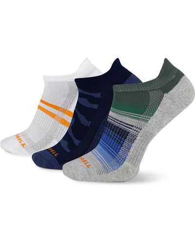 Merrell 's Recycled Everyday Tab Sock - Blue