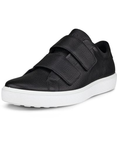 Ecco Soft 60 Premium Two Strap Sneaker - Black