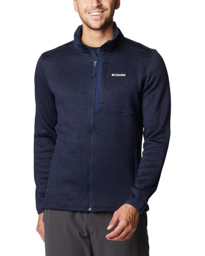 Columbia Sweater Weather Full-zip Jacket - Blue