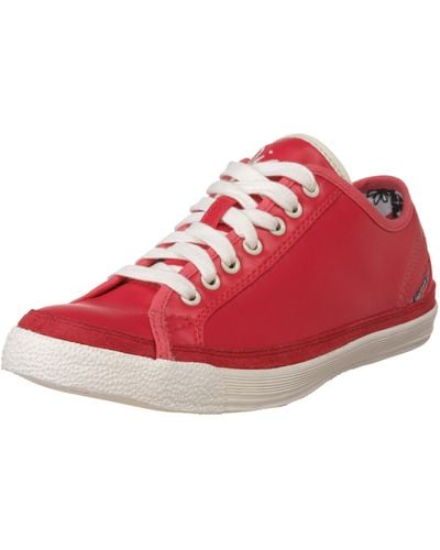 DIESEL Nostalgia Fashion Sneaker,pink,5.5 M - Red