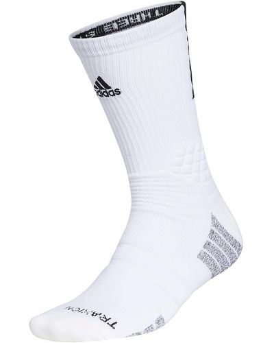 adidas Creator 365 Basketball Crew Socks - White