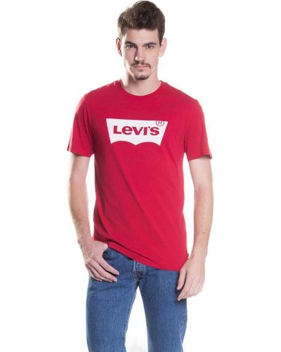 Levi's S Graphic Tees - Red