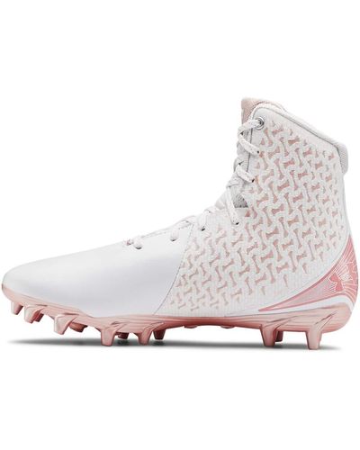 Under Armour Ua Highlight Mc Lacrosse Cleats 11 White - Multicolor