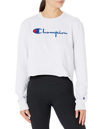 Champion Long Sleeve - White