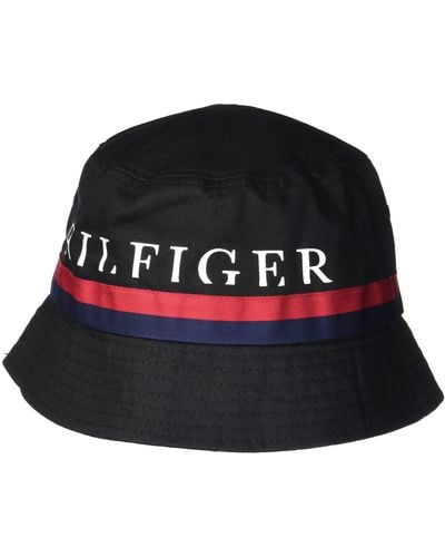Tommy Hilfiger Established Bucket Hat - Black
