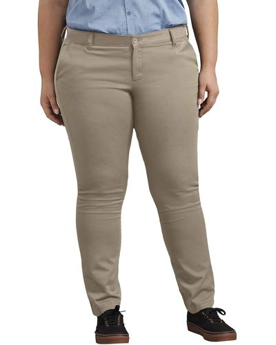 Dickies Plus Size Mid-rise - Gray