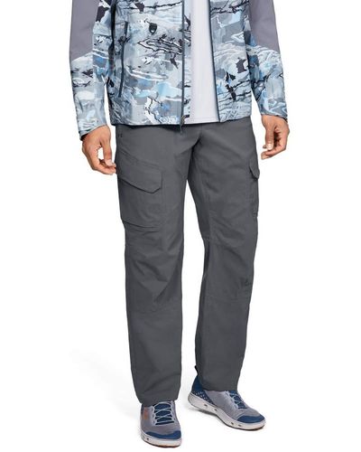 Under Armour Outerwear S Fish Hunter Cargo Pant - Blue