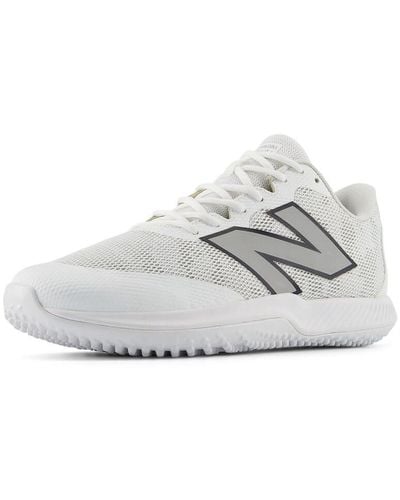 New Balance Fuelcell 4040 V7 Turf Sneaker Baseball Shoe - White