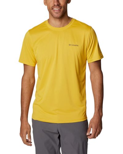 Columbia Crew Hiking Shirt - Yellow