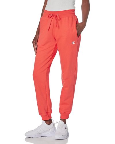 Champion 's Reverse Weave Sweatpants - Red