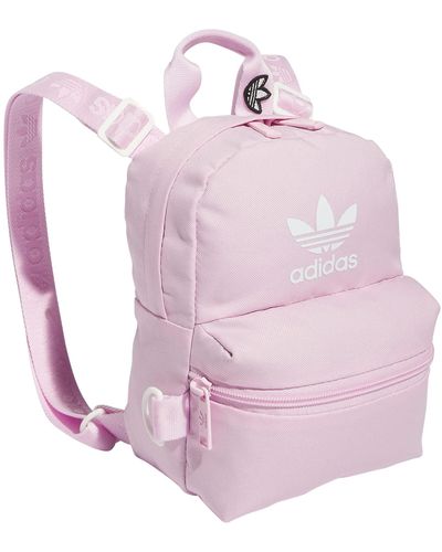 adidas Originals Trefoil 2.0 Mini Backpack Small Travel Bag - Pink