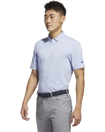 adidas Golf S Go-to Polo Shirt - Blue
