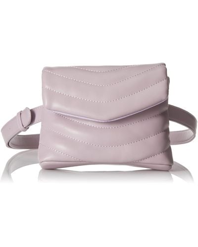 The Drop Rylee Quilted Belt Bag da Donna - Nero