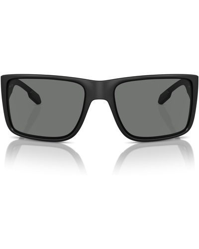 Native Eyewear Badlands Rectangular Sunglasses - Black