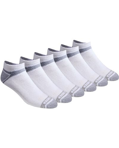 Eddie Bauer Dura Dri Moisture Control Low Cut Socks Multipack - White