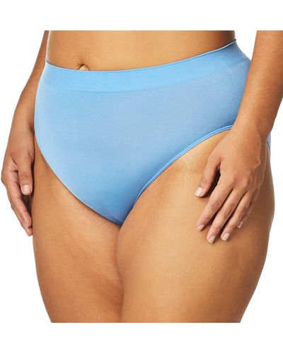 Wacoal Womens B-smooth High-cut Panty Briefs - Blue