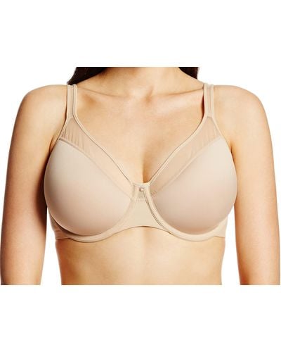 Bali Sostén Para Mujer One Smooth U De Encaje, Reductor, Con Aros, Cobertura Completa, Convertible, Negro, 34C