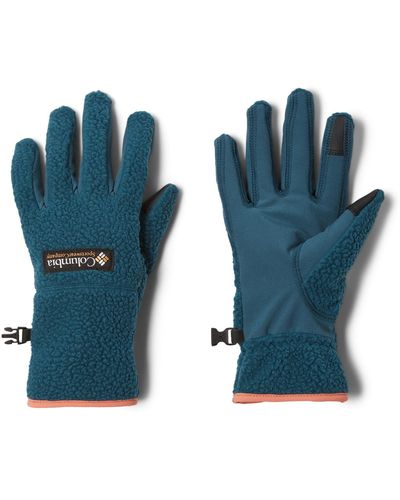 Columbia Helvetia Sherpa Glove - Blue