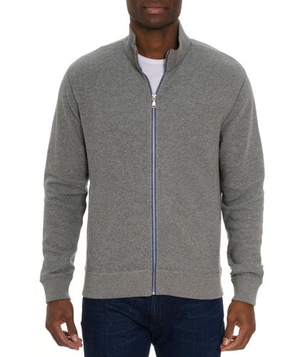 Robert Graham 's Moser Long-sleeve Knit Sweater - Gray