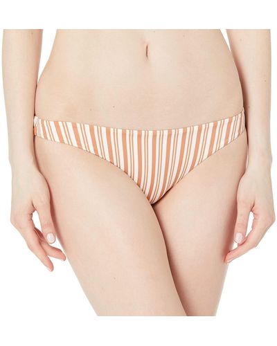 RVCA Standard Swimsuit Bikini Bottom Cut - Brown