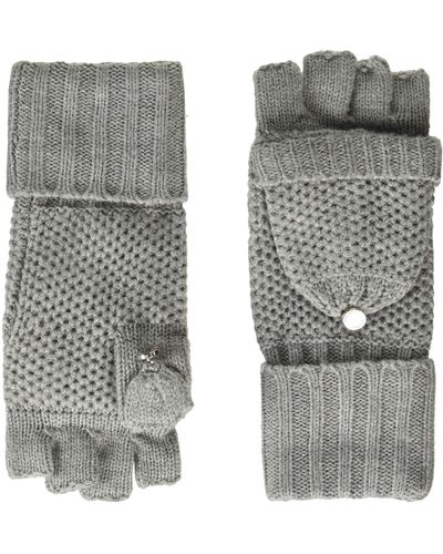 Calvin Klein Womens Accesssories Gloves,heather Mid Gray