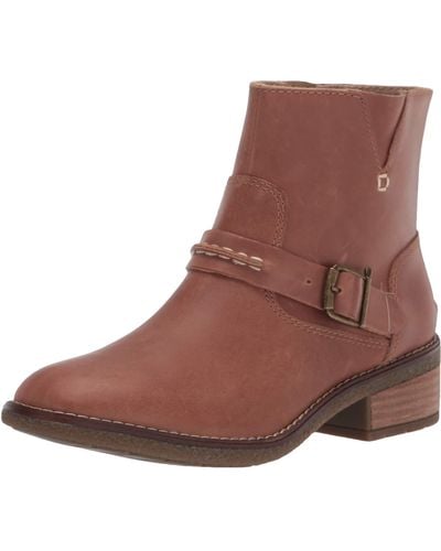 Sperry Top-Sider Seaport Storm Buckle Bootsie Leather Fashion Boot - Brown